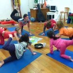 Dr Seuss kids yoga ...I will not eat them with a fox ... I do not like them Sam-I-Am! I do not like green eggs and ham!