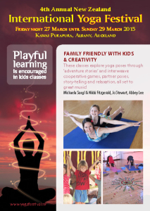 International Yoga festival with Yogi Kids Auckland
