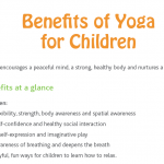 Kids Yoga benefits